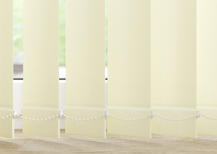 Lusso, Cream - Vertical Blind Slats - Image 3
